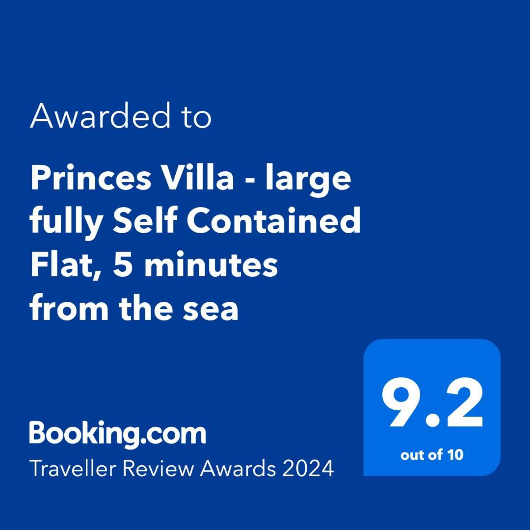 Princes Villa - Large Fully Self Contained Flat, 5 Minutes From The Sea เฮสติงส์ ภายนอก รูปภาพ
